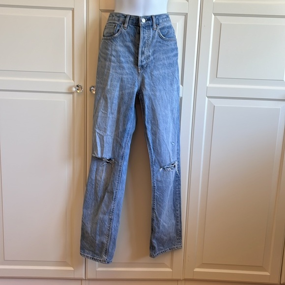 Denim forum The Joni High Rise loose fit high rise, Length 32" Size 28 - Picture 6 of 15